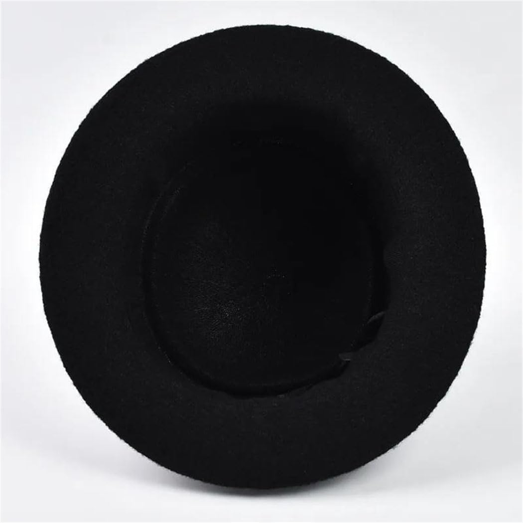 Women's Wool Fedora Hat Wide Brim Formal Dress Hat Party Occasion Headwear