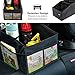 HerzensKind Auto Organizer - die praktische Faltbox für den Rücksitz oder Kofferraum. Rücksitz Organizer zum Verstauen von Windeln Spielzeug etc. neben dem Kindersitz