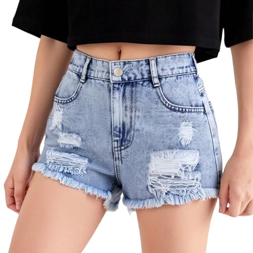 Short en jean pour filles confortable et tendance, idéal pour l'école et le quotidien des ados