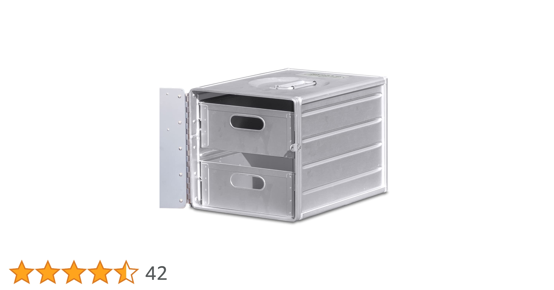 Amazon | FIELDOOR アルミ ギャレーボックス 28L ＆ アルミトレー2個