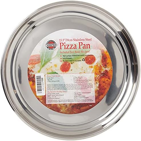Norpro Pizza Pan, Silver