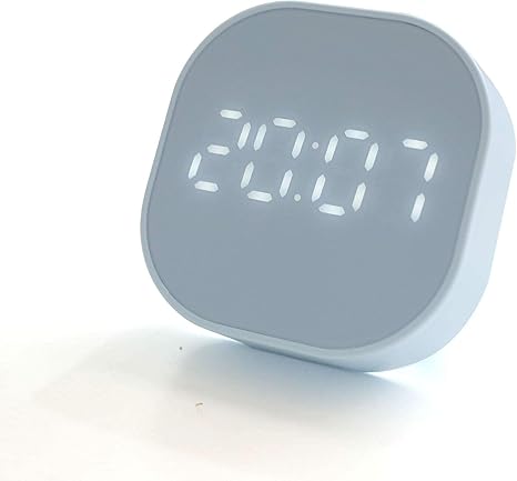 Amazon Co Jp 目覚まし時計目覚まし時計スマートフリータイマー時計丸型小型目覚まし時計leled Al磁気吸盤壁掛け電子時計時計 色 ピンク 目覚まし時計 色 青い四角 ホーム キッチン