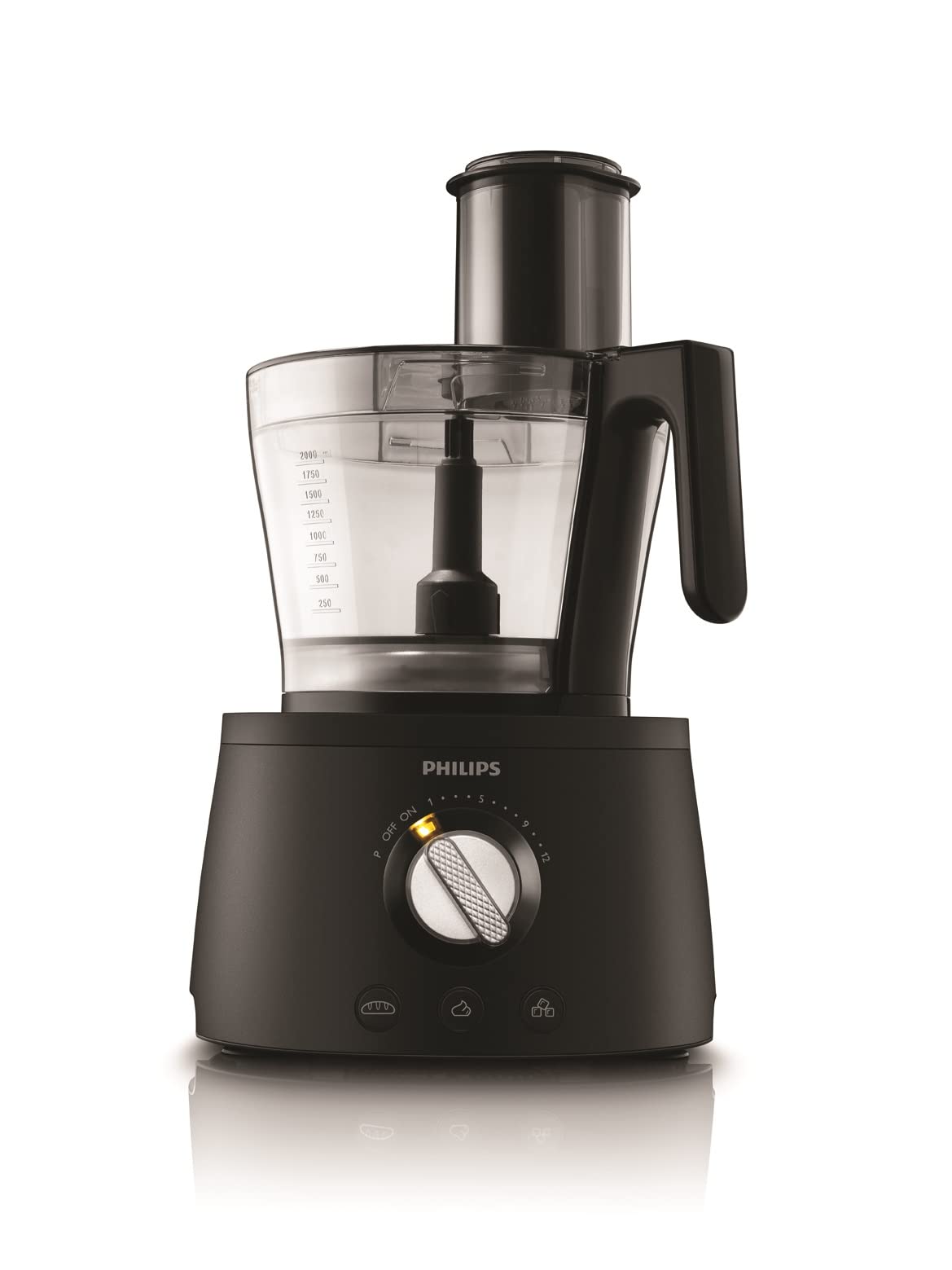 Philips Avance Collection Food Processor 1300W, Compact 3 in 1