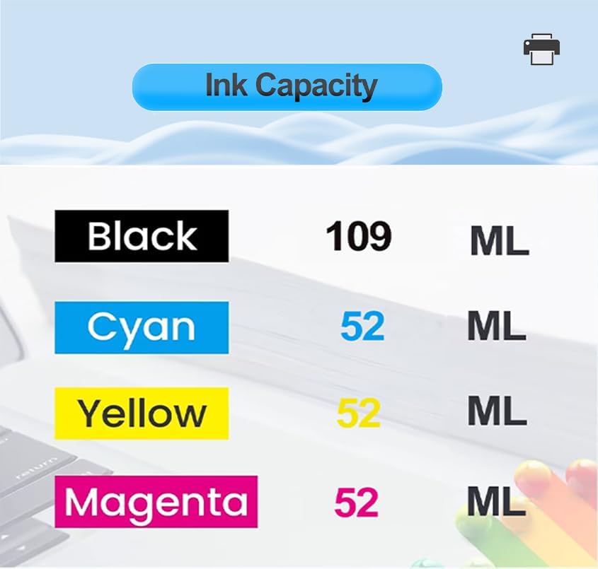 SP01 SP-01 SP-1 Sublimation Ink Cartridge SP01XLBK SP01CS SP01MS SP01YS Ink Cartridge Works for SP-1 Sublimation Inkjet Printer(4 Pack) - Image 4