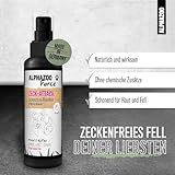 alphazoo Zeck-Attack Anti Zecken Spray für Hunde, Katzen & Pferde 500ml I Natürliches Mittel gegen Zecken mit Sofortwirkung I Langzeit Zecken Schutz