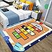 SXFYWYM Tappeti da Gioco Hopscotch | Tappeti per Area Giochi per Bambini Tappeto Morbido E Durevole per Camera da Letto Sala Giochi Asilo Nido Ottimo Regalo per Ragazze E Ragazzi Soffice Tappeto