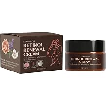 Retinol Renewal Cream 30g Face & Neck Moisturizer with Retinol, Vitamin C & Peptide, Velvety Fast-Absorbing Cream for Smoother, Firmer-Looking Skin 1