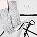 Nicole Miller Hat and Glove Set For Women Pack Of 2 Winter Beanie Hats Soft & Warm Gloves Sets, Black/Grey