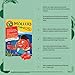 MÖLLER'S Omega 3 Capsules, Natural Fish Oil Omega3 for Kids with DHA and EPA, No Gluten, Lactose or Added Sugar & Easy to Chew, Strawberry Flavor, 36 Capsules