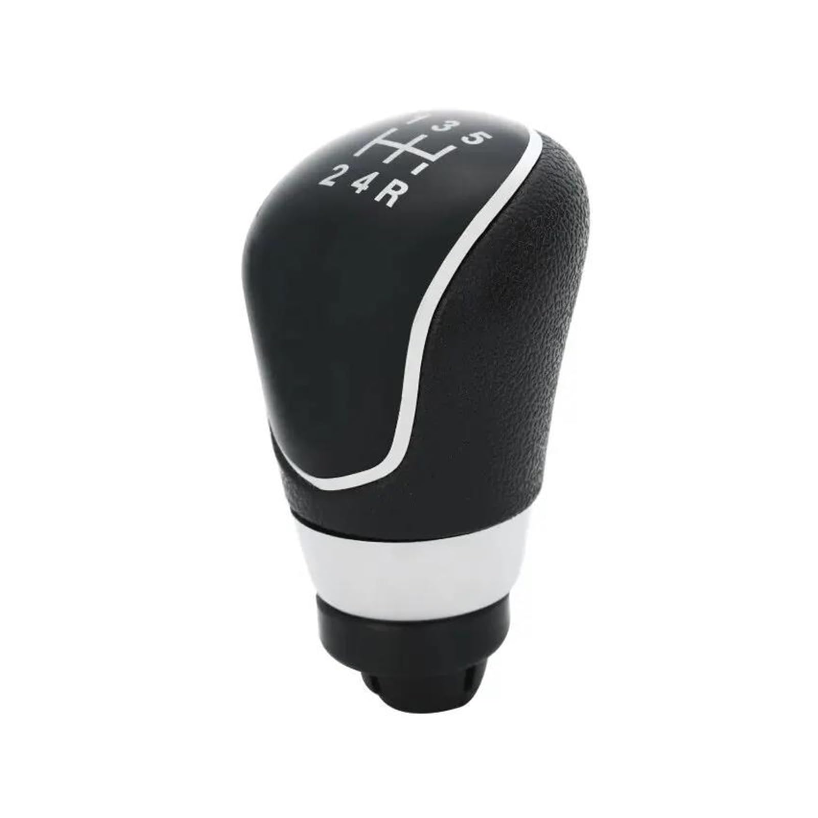 Aimazom Car Gear Shift Knob for Ford for Kuga for Fiesta MK7 2008-2013 Manual Transmission Shift Knob Head for Modification and Replacement(Black,for 5 Speed)