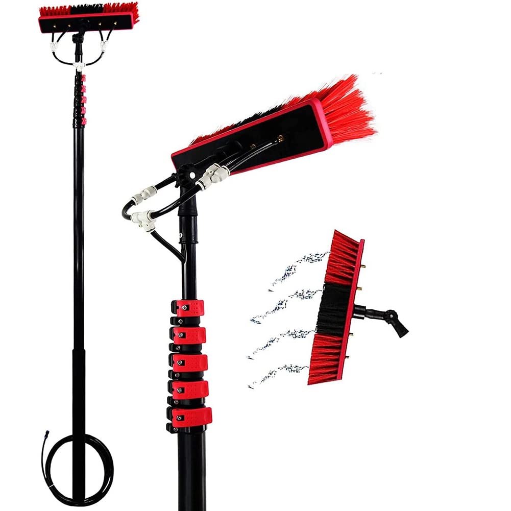 Équipement de nettoyage de vitres extensible pour toit de véranda 35cm
