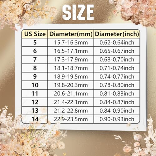 Bagues rainurées en acier inoxydable 8 mm pour fabrication bijoux - 4