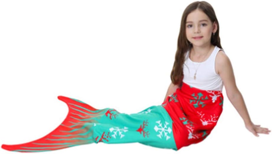 sacco a pelo a coda di sirena per ragazze