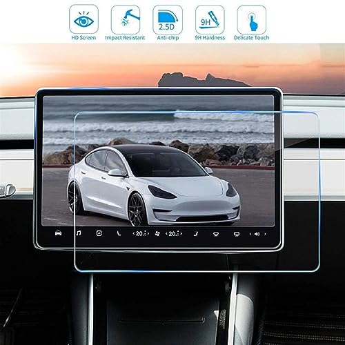 Protection tactile de navigation Tesla Model 3/Y pour trajets sans traces