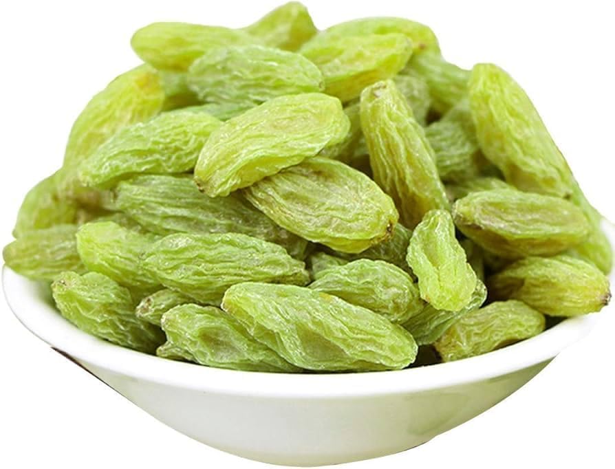 Image of Nutri Herb Green Raisins (Hari Kishmish) (500gram) | Premium Seedless Dry Grapes | Sweet, Juicy & Iron-Rich