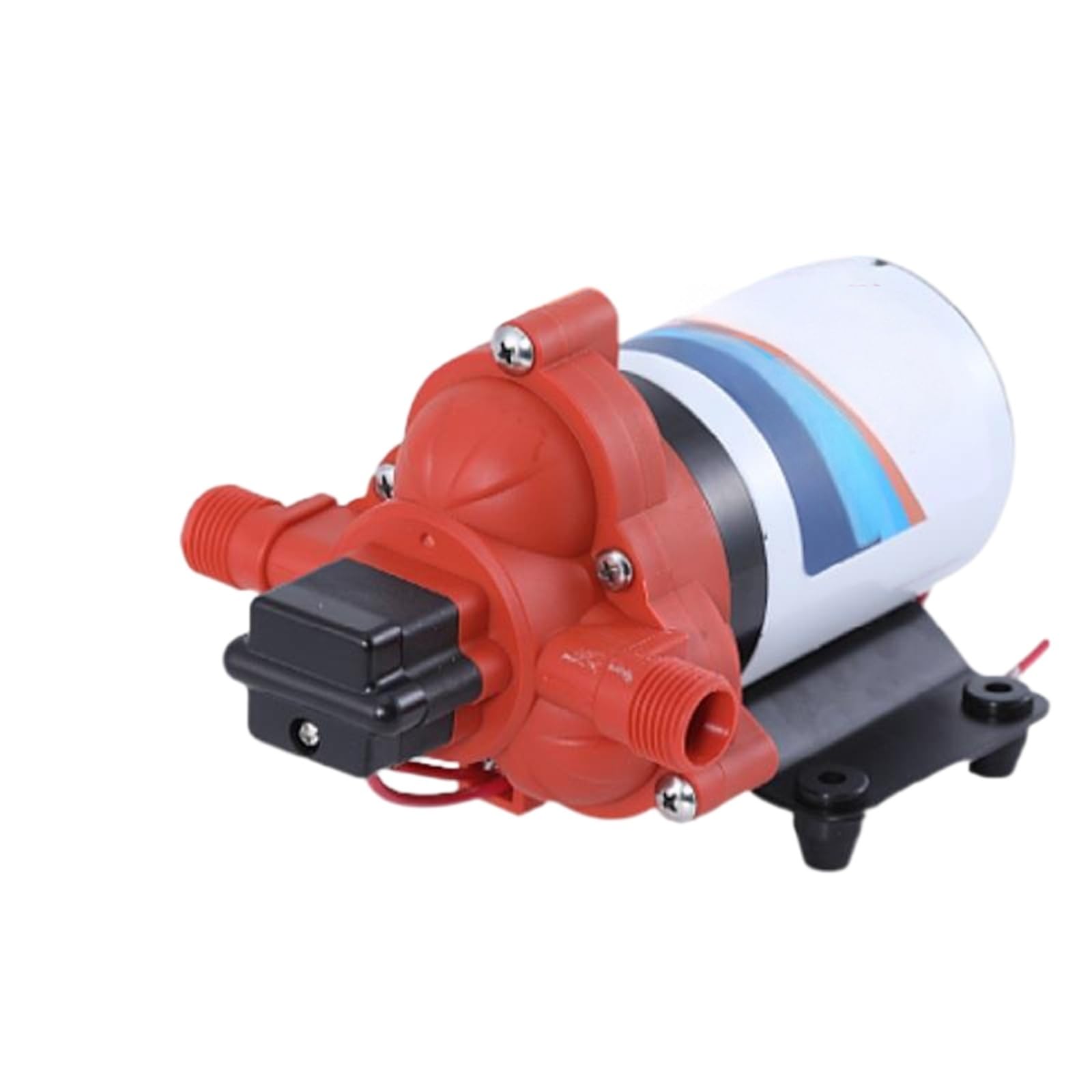 Habhyudp 12V Rv Pump 11.6L Dc Diaphragm 24V Marine/Vehicle Battery Self-Priming Yacht,Safe And Smooth(12V)