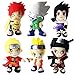 LANZZ 20Cm 6 Unids / Set Anime Naruto Itachi Kakashi Hatake Sasuke Uchiha Gaara Juguetes De Peluche Muñeca Suave Regalo De Cumpleaños para Niños