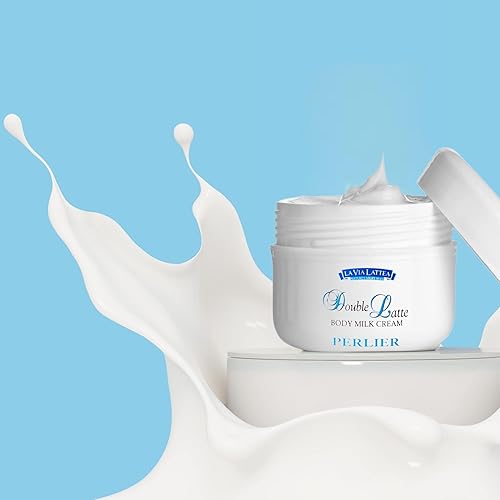 Miniatura 5 de Perlier Crema de leche corporal con doble latte para piel senitive ~ 6.7oz