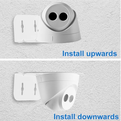 Image of Metal Dome & Bullet Camera L-Type Mounting Bracket, Heavy Duty, Anti-Rust, 7-Process Powder Coated, Indoor & Outdoor, Compatible with 1MP to 12MP CCTV Cameras. (Metal Dome Stand Small)