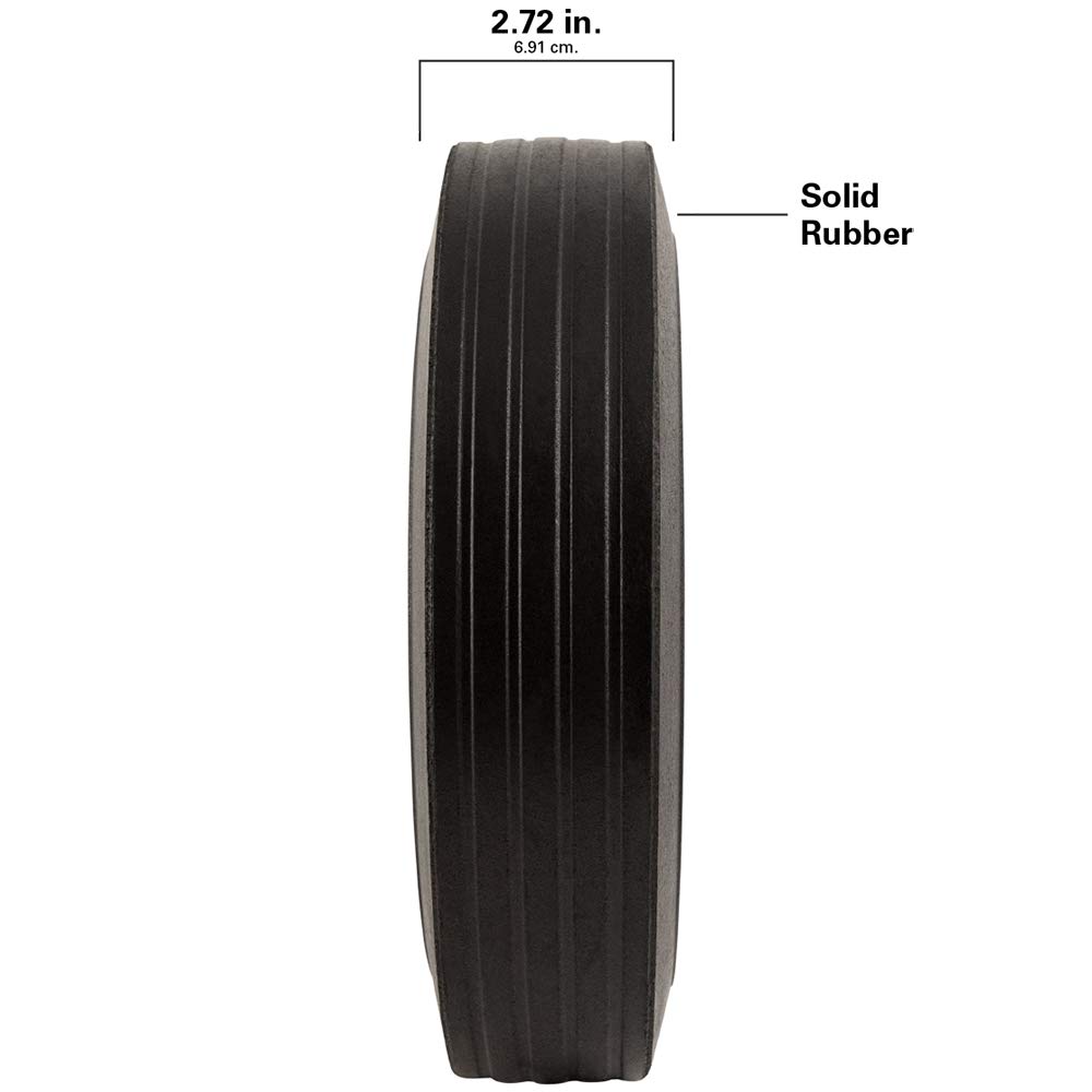 Flat Proof Replacement Wheel - 10-Inch - 300 lb. Load Capacity - For use on Wagons, Carts, & Many Other Products — Amazon image 3