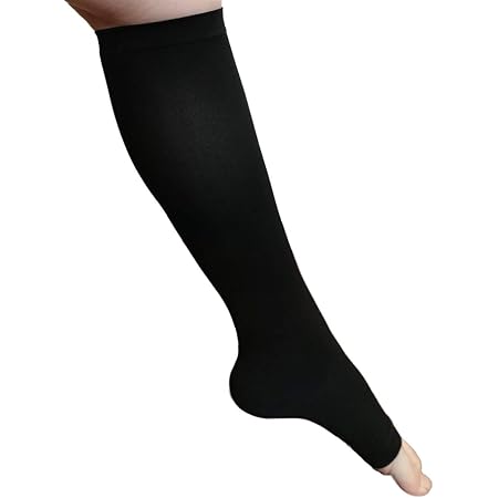 amazon dr feel 医療用弾性ソックス night 肌に優しい綿混素材使用 つま先なし s dr feel ドクターフィール 医療用弾性ストッキング