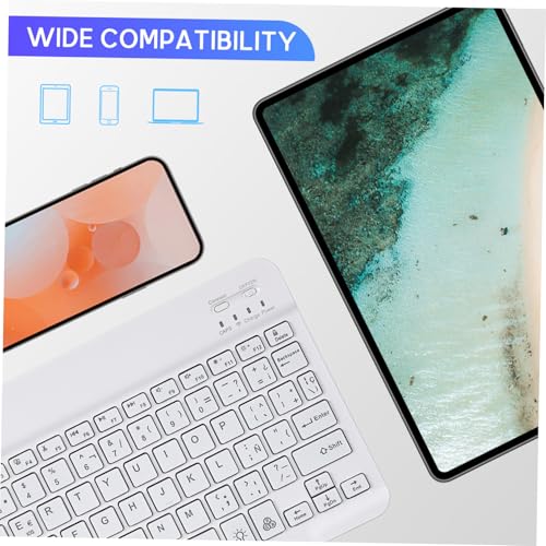 Teclado y ratón inalámbricos multidispositivo batería recargable 3