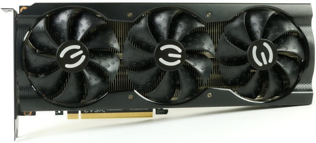 EV GA GeForce RTX 3080 XC3 Black Gaming Video Card, 10G-P5-3881-KL, 10GB GDDR6X, iCX3 Cooling, ARGB LED, LHR