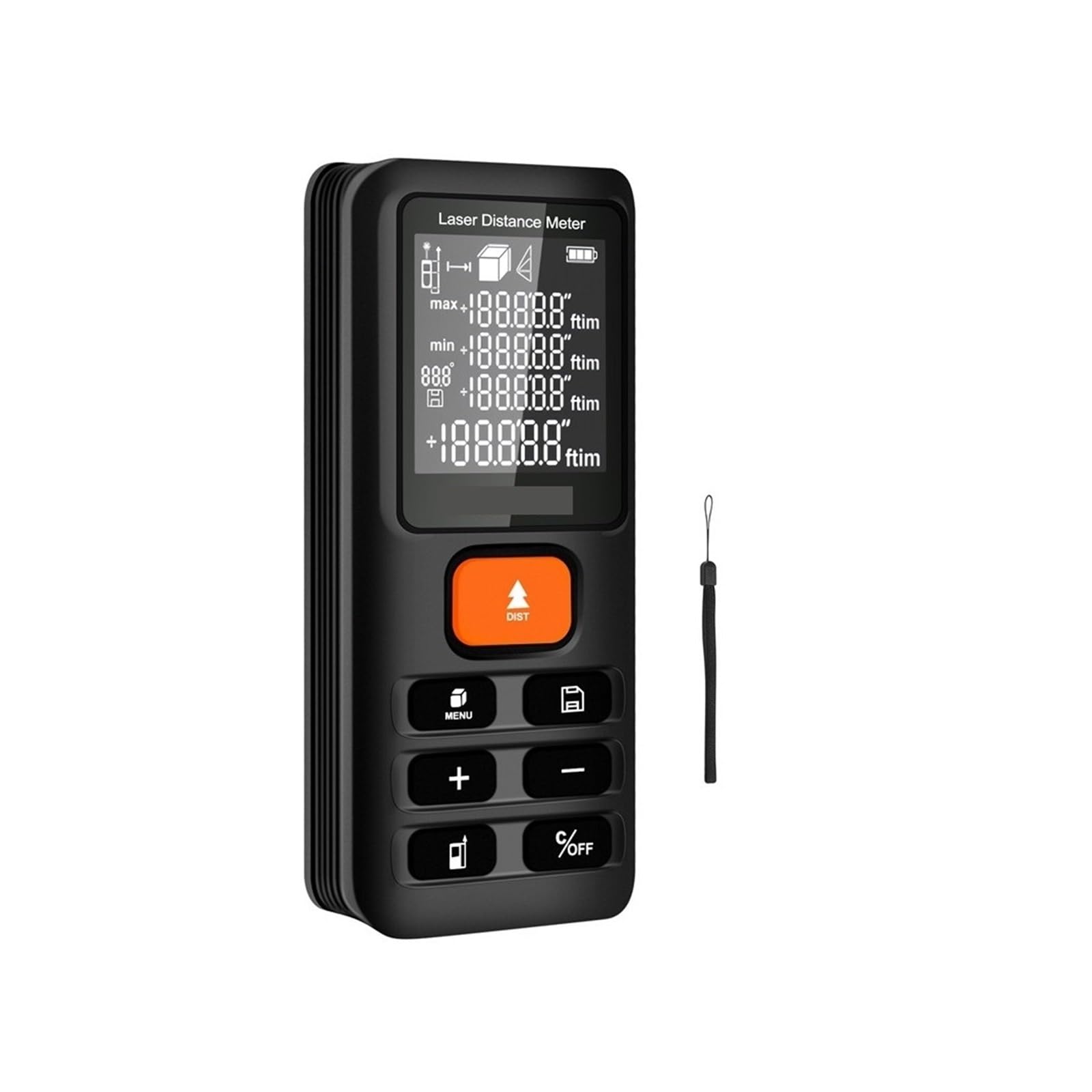 Telémetro láser Medidor de Distancia Nivel automático Instrumento medición análisis electrónico 40m 80m 100m120m Precisión Flexibilidad Medición