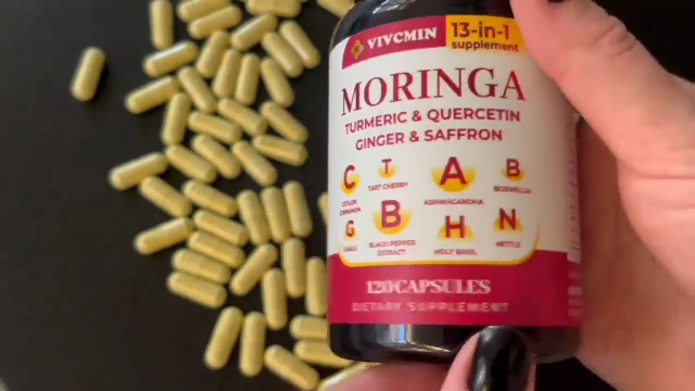 Amazon.com: vivcmin Moringa Capsules 1000 mg - Turmeric, Ginger