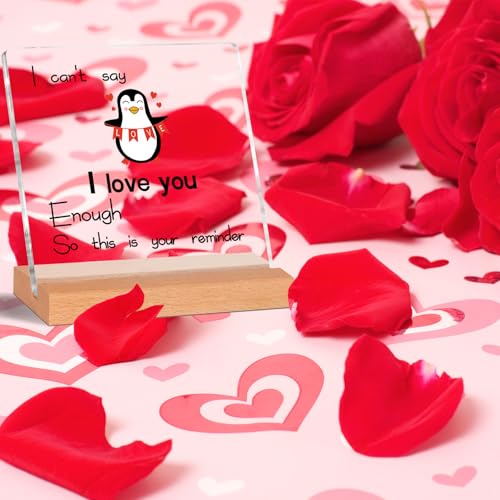 Valentines-Day-Gifts-for-Him-Her-Wife-Wedding-Anniversary-Acrylic-Plaque-for-Men-Women-Romantic-l-Love-You-Gift-for-Mom-Birthday-Present-for-Husband-Couple-Boyfriend-Girlfriend Valentines Day Gifts for Him Her Wife Wedding Anniversary Acrylic Plaque for Men Women Romantic l Love You Gift for Mom Birthday Present for Husband Couple Boyfriend Girlfriend