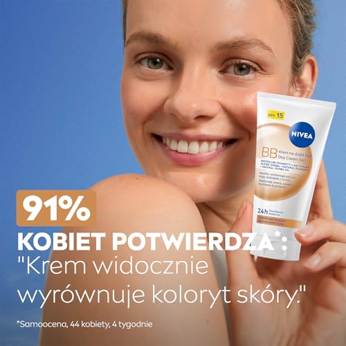 NIVEA Krem BB nadający koloryt 5w1 z SPF 15 - ciemny 50 ml