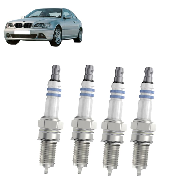 Kit 4 candele compatibile con Bmw 3 e46 320 I Benzina 1999 - 2005