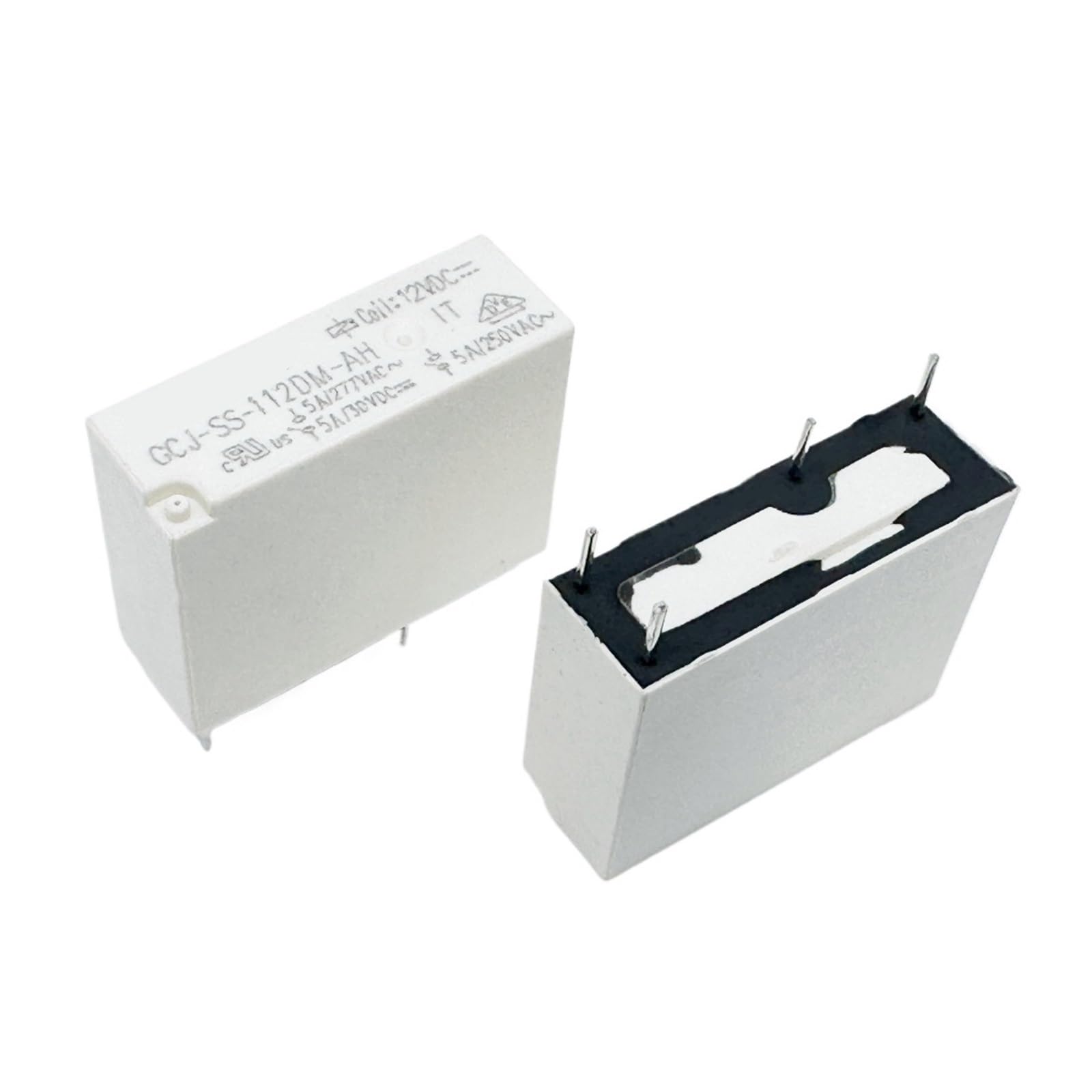 YZWRWRMKTB 1pc GCJ-SS-112DM-AH (46F1-12V-5A) Relay 4pins