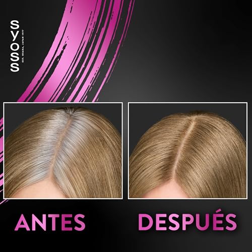 SYOSS Root Retouch Wiederherstellungsspray für temporäre Wurzeln, dunkelblond (1 x 120 ml), sofortige Abdeckung für graues Haar, temporäre Haarfarbe für graues Haar, 3 Stück