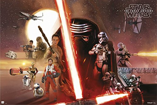 Grupo Erik GPE4941 Poster Star Wars Vii All