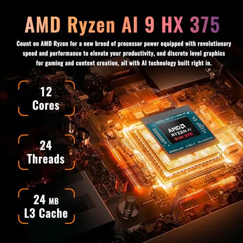Image of HP Omen MAX 16 RTX 5060 Pro Gaming Laptop, 16 inch WQXGA 240Hz, AMD Ryzen AI 9 HX 375(Beats Intel i9), NVIDIA RTX 5060, 32GB DDR5 RAM, 1TB SSD, RGB Keyboard, Wi-Fi 7, W11 P, Bundle with PCO Laptop Cooler