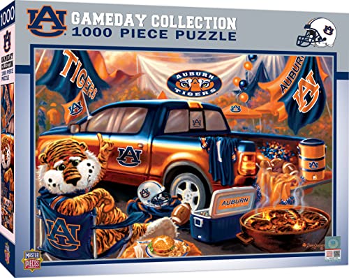 Masterpieces 1000 Piece Jigsaw Puzzle for Adults - NCAA Auburn Tigers Gameday - 19.25