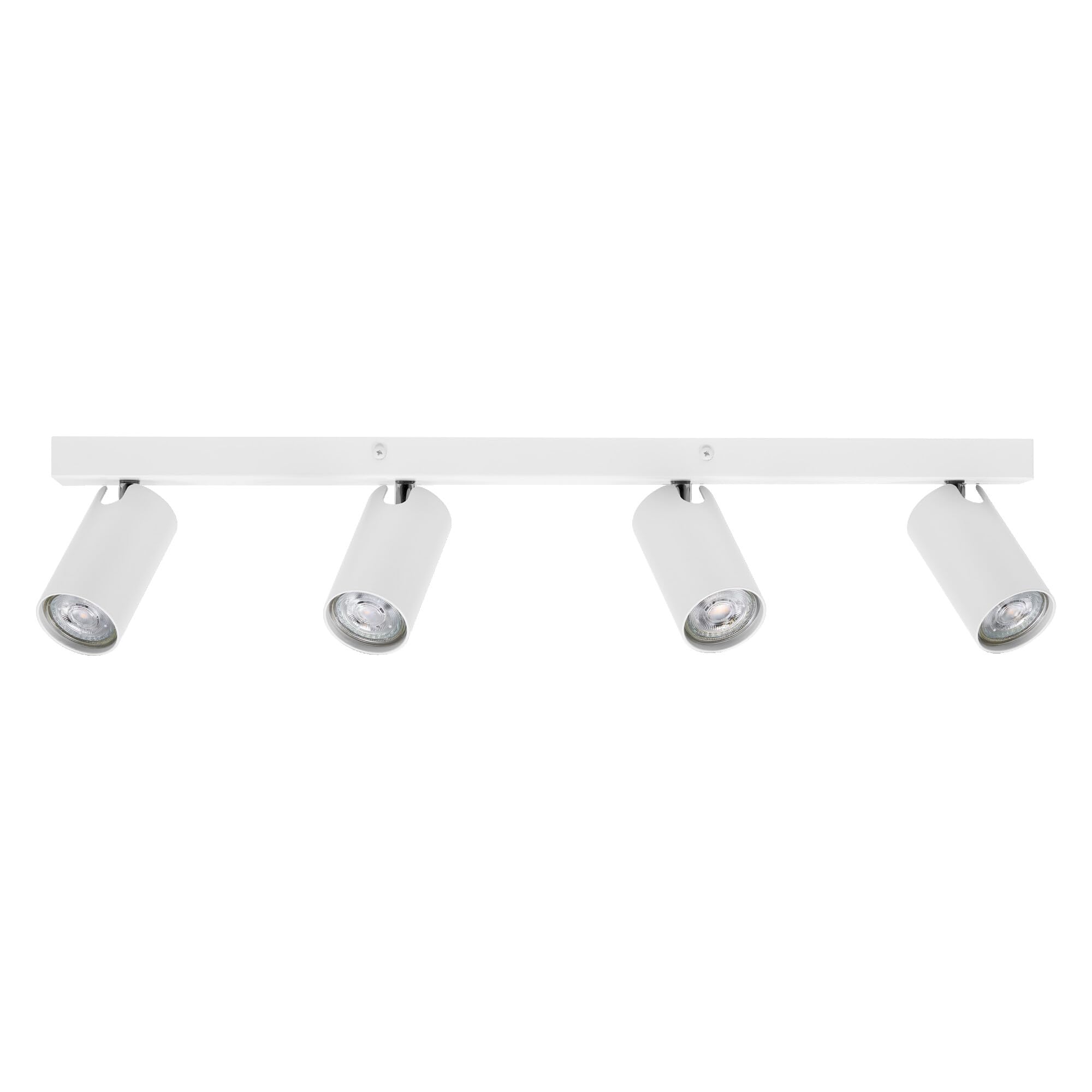 LEDVANCE LED SPOT OCTAGON 4 x 3,4W, GU10, 920lm, weiß, 2.700K Farbtemperatur, warmweiße Lichtfarbe, zeitloses Design, austauschbare LED-Lampe, ideal für Innenräume, CRI 90, verstellbare Köpfe