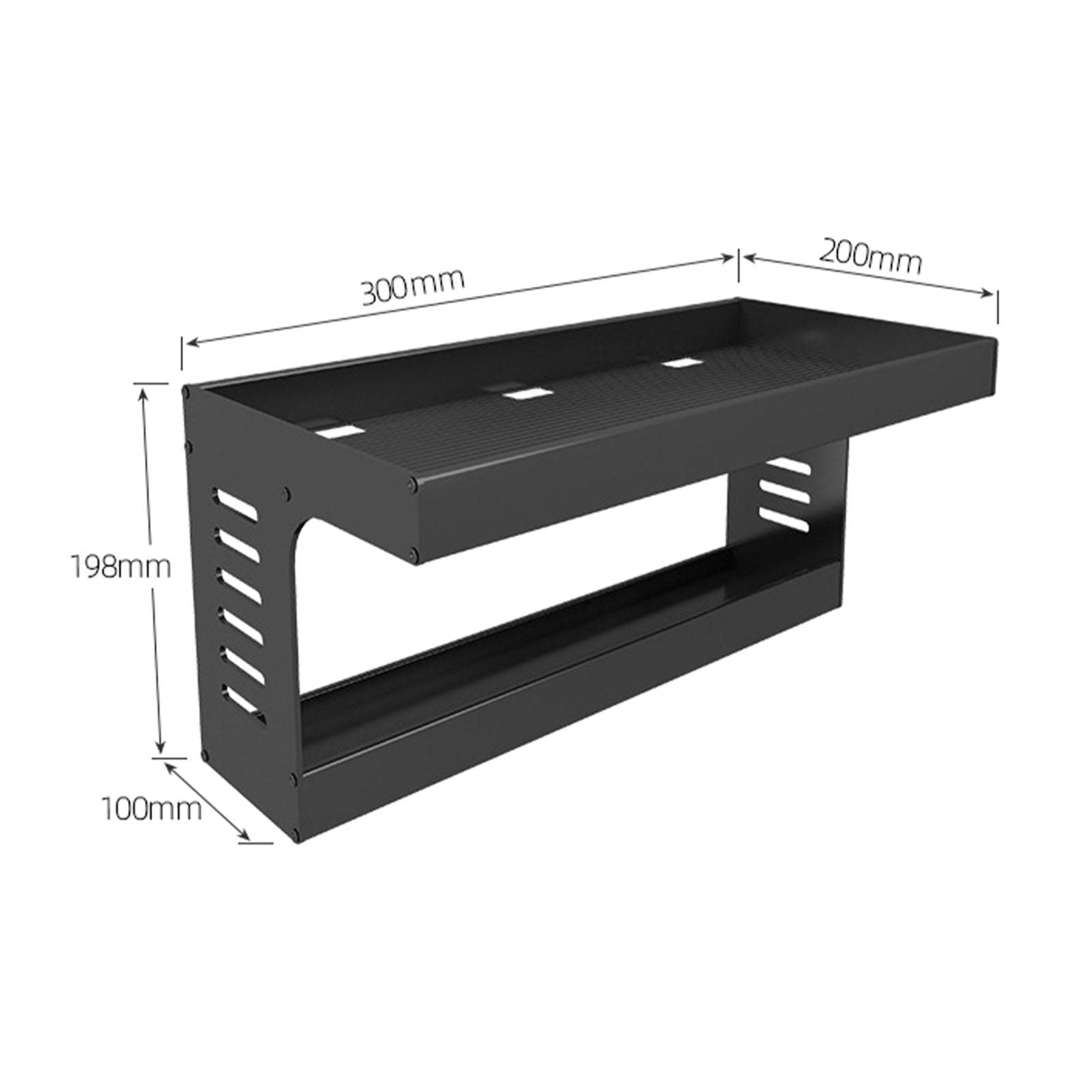 WiFi Router Aufbewahrungsbox Wandhalterung Kabel Organizer Wandbehänge TV
