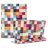 Lenovo Yoga Tab 3 10 Case - Infiland Folio Premium PU Leather Stand Cover for Lenovo Yoga Tab 3 10.1-Inch Tablet ZA0H0022US (Not Fit Lenovo Yoga Tab 3 pro 10/ Lenovo Yoga 3 10 Plus), Color Diamond