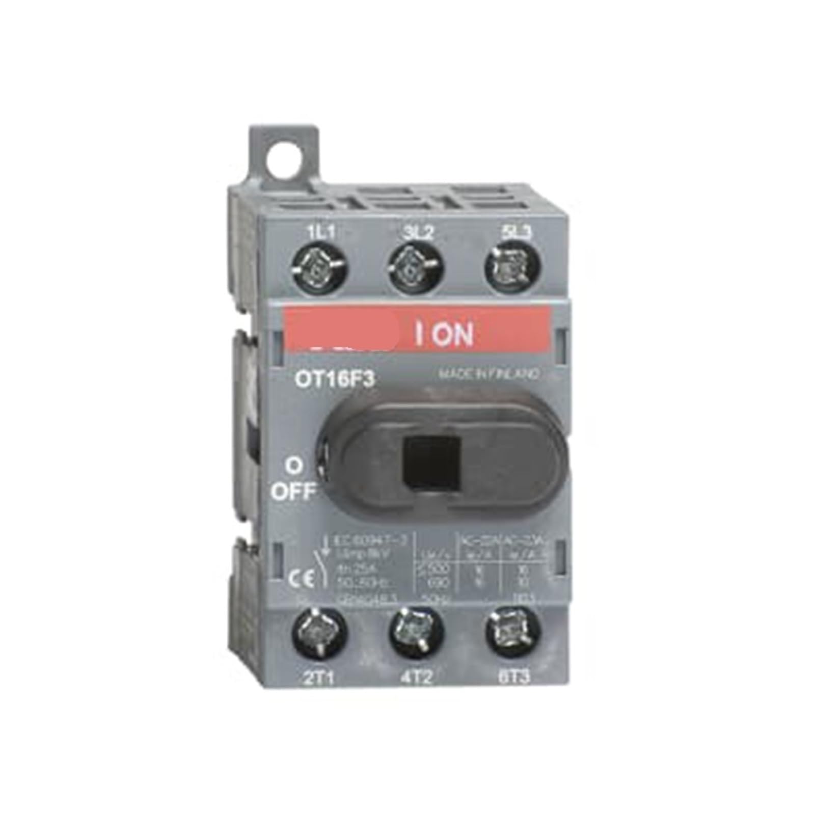 Interrupteur-déconnecteur OT16F3 sectionneur modulaire 10136389 pour armoire électrique triphasée