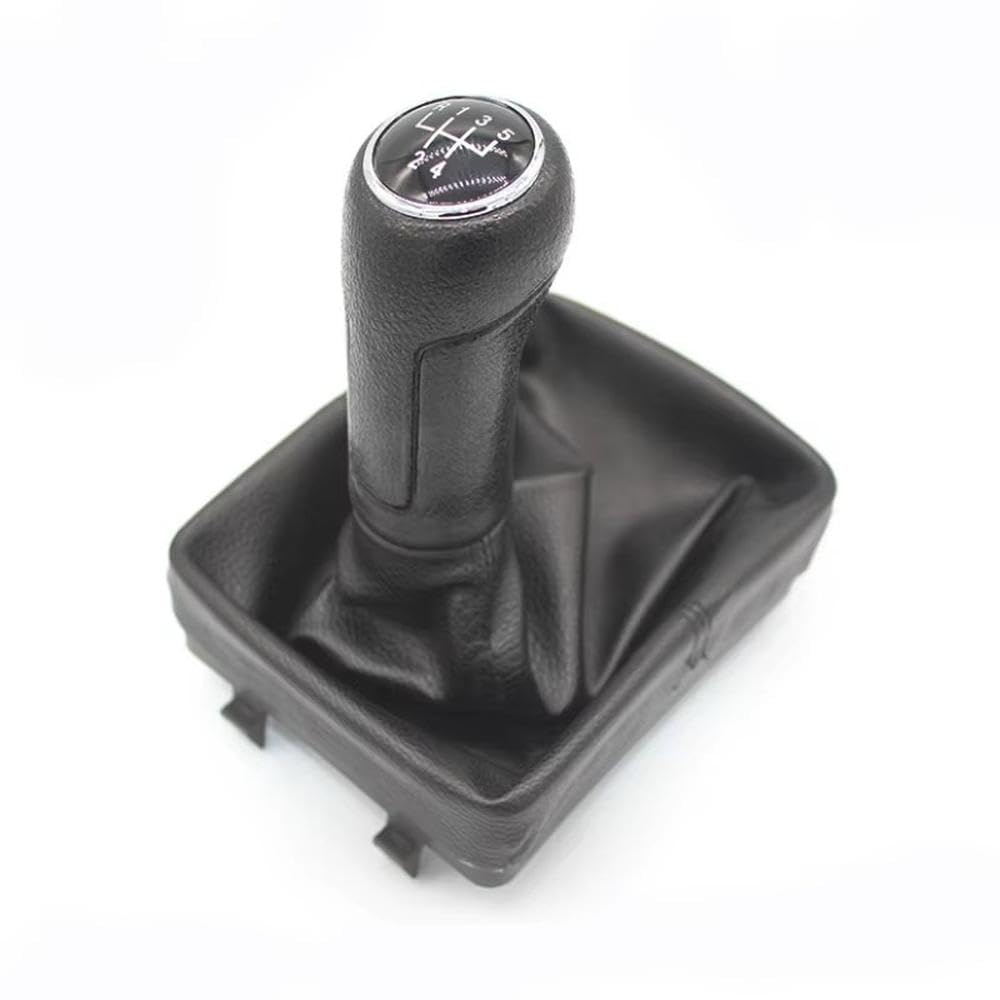 YDXHERTA for Polo 9N 9N2 2002 2003 2004 2005 2006 2007 2008 2009 Leather Gear Shift Knob Lever Shifter Gaiter Boot Case Auto Parts