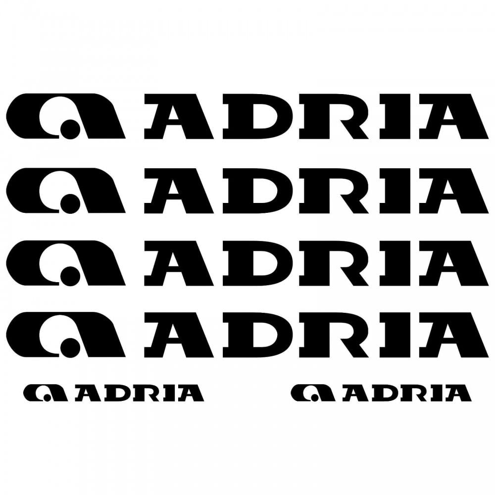 Autocollants camping-car ADRIA pour sublimer votre caravane sur la route des vacances
