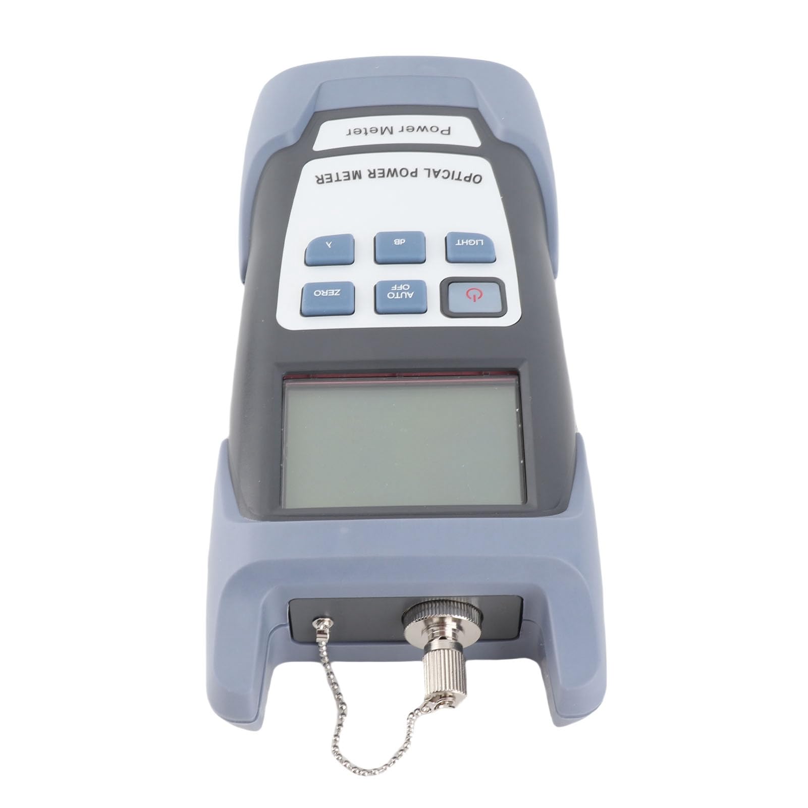 Optical Power Meter, Drop Proof Design, Backlit Screen, Accurate Measurement, Universally Used for SC FC ST Connector with Wide Compatibility for Fiber Optic Cable Testing