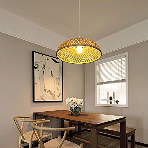 Dispositivo de iluminación de decor en bambú y diseño retro 4