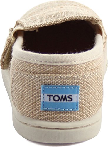 TOMS Boys Tiny Avalon Sneaker Natural Burlap Size 4 M US Toddler3