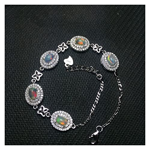 Opale naturelle CNCNSH bijoux en argent 925 véritable pour femmes