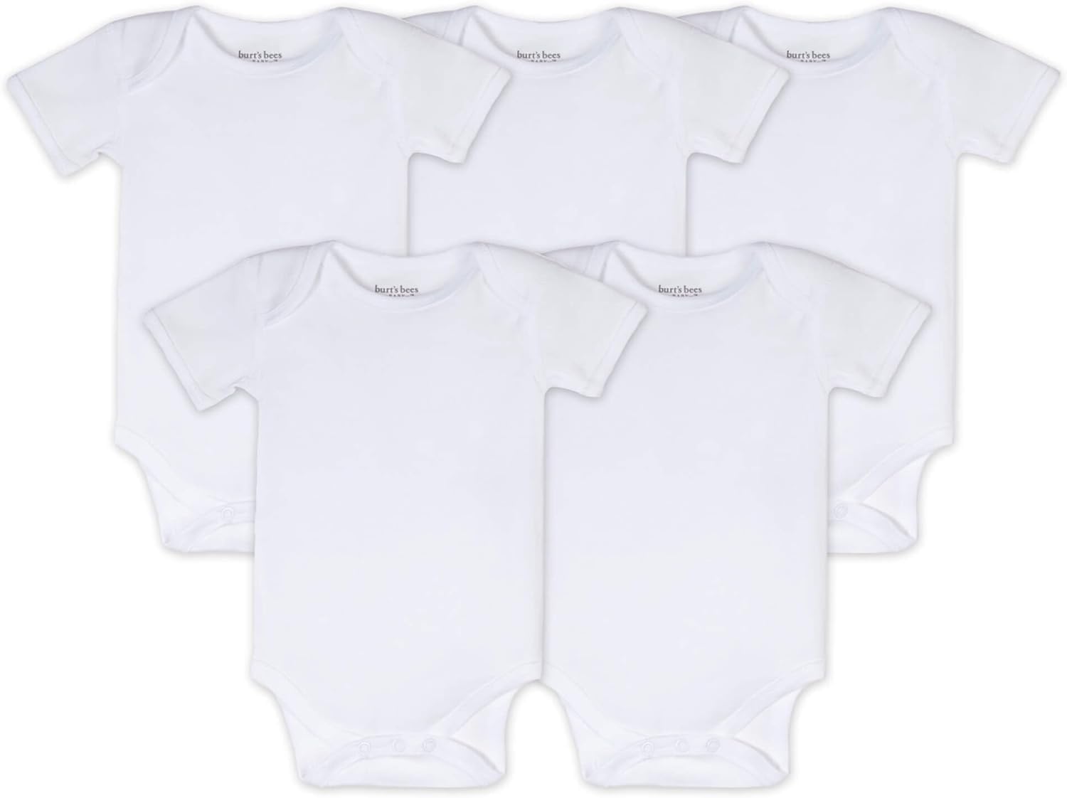 Bodysuits, Short Sleeve and Long Sleeve One-Pieces, 100% Organic Cotton