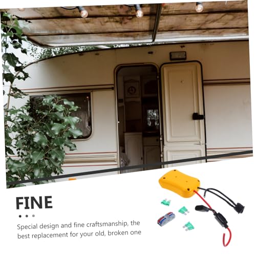 Veemoon Adaptador De Bateria De Lítio Conector De Energia Da Bateria Adaptador De Energia Faça Você