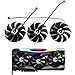 LTANDBR 87MM PLD09220S12H RTX3080 RTX3070 Grafikkartenlüfter Ersatz für EVGA GeForce RTX 3070 3080 TI 3090 FTW3 Kühlerlüfter (3 Lüfter)